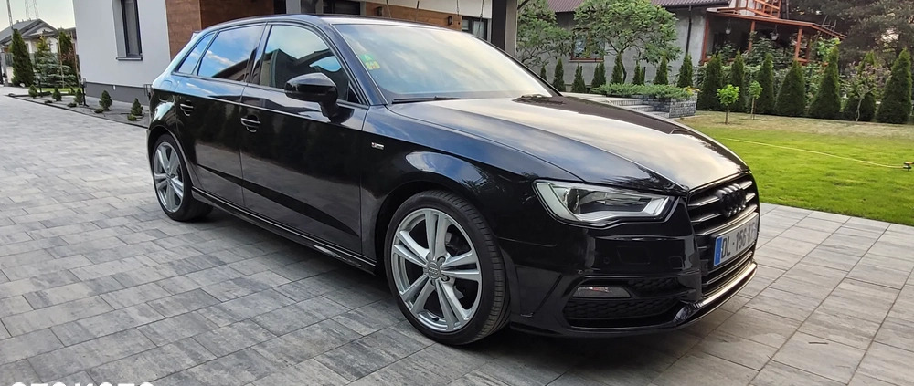 Audi A3 cena 57900 przebieg: 174000, rok produkcji 2014 z Ostrołęka małe 704